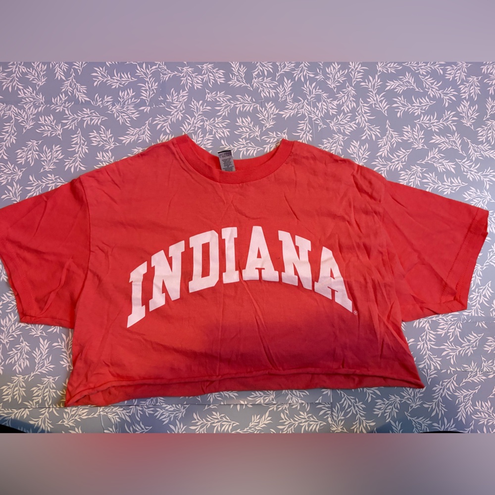 Red Indiana Graphic T-Shirt